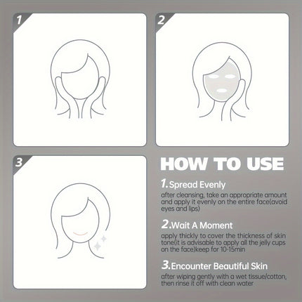 100ml/3.38oz Dead Sea Clay Mask, Facial Mud Film, Cleansing Hydrating Moisturizing Mud Mask, Make Skin Soft And Smooth