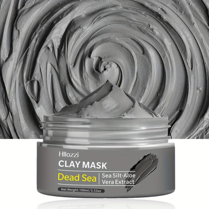 100ml/3.38oz Dead Sea Clay Mask, Facial Mud Film, Cleansing Hydrating Moisturizing Mud Mask, Make Skin Soft And Smooth