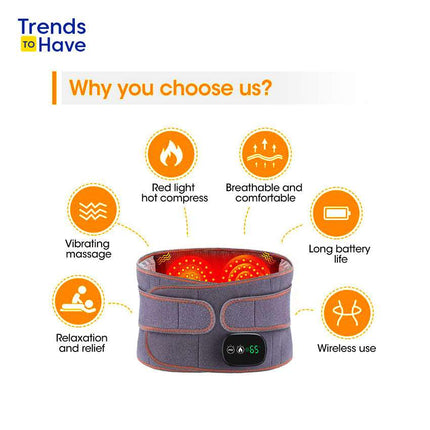 The Wireless Hot Waist Massager