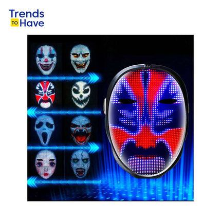 The Programmable LED Luminous Mask