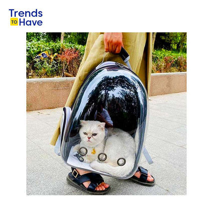 The Space-Cat Helmet Backpack