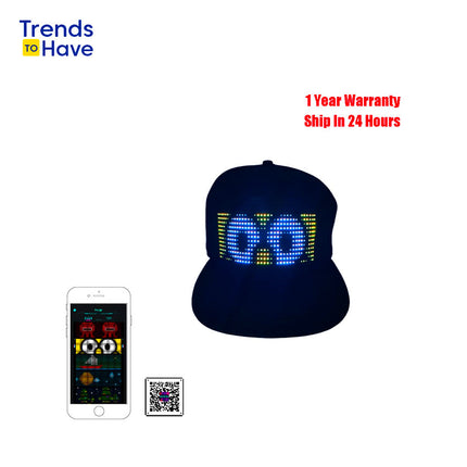 Creative RGB LED Cap