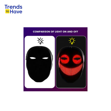 The Programmable LED Luminous Mask