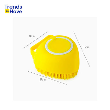 La brosse à poils de chien en silicone 2 en 1