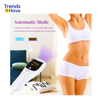 Painless and Permanent "Silk-Smooth" IPL Laser Hair Removal