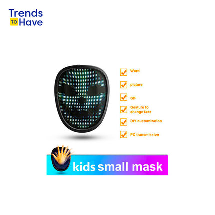 The Programmable LED Luminous Mask