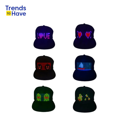 Creative RGB LED Cap