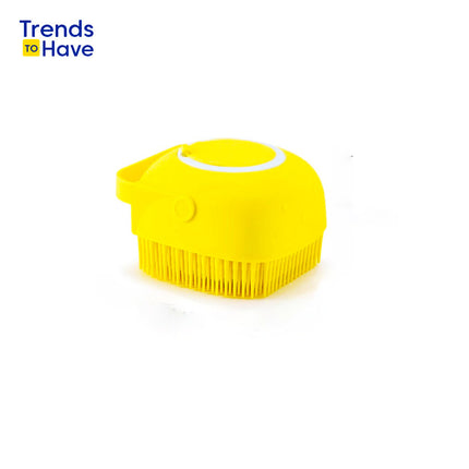 La brosse à poils de chien en silicone 2 en 1