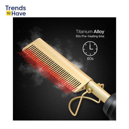 La plancha de pelo "2 en 1 Hot-Combo"