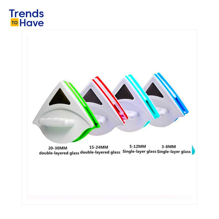 Double-Layer Magnetic Window Cleaner - The Mag-Wiper